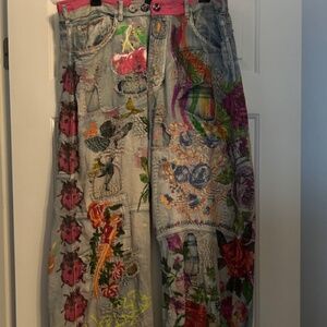 NWT - Peonies Dani Blues Denims